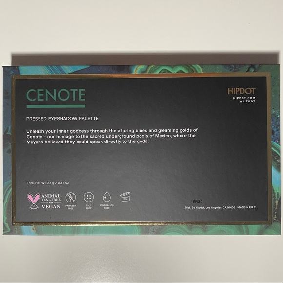 Cenote eyeshadow palette - Picture 3 of 3